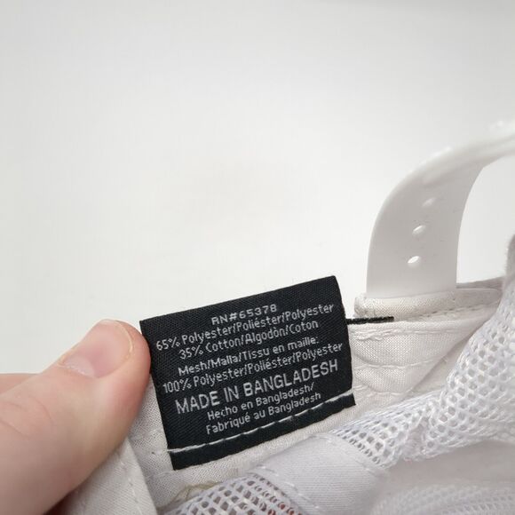 NB Snapback Mesh Back Trucker Hat Gray Youth One Size Pacific Headwear - Picture 9 of 9